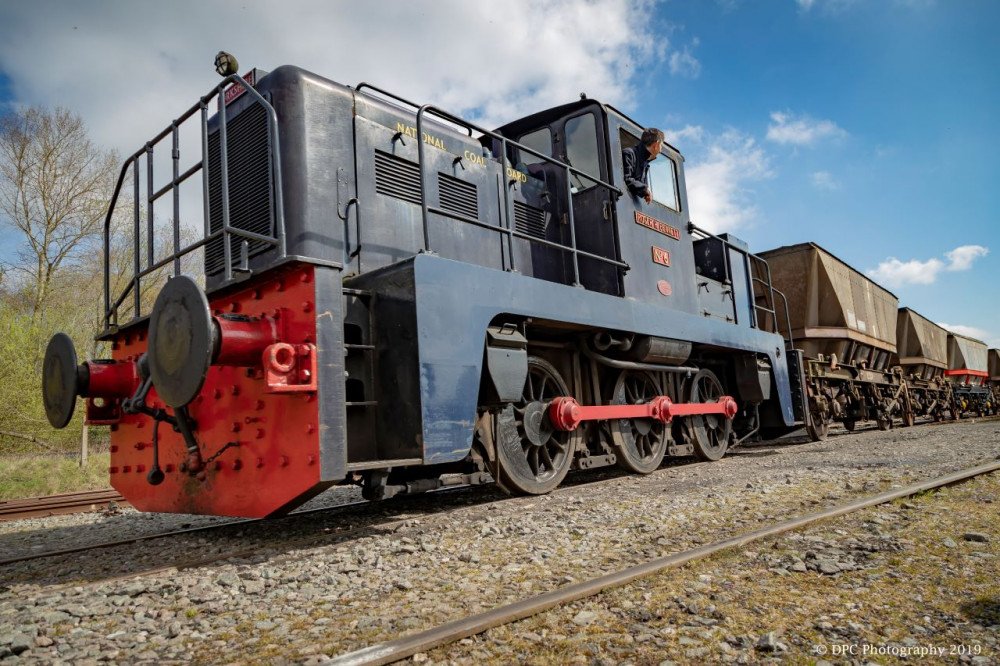 No 6 Roger H Bennett at Chasewater Railway