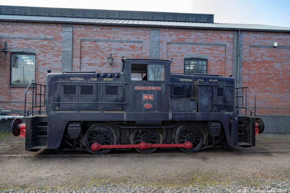 No 6 Roger H Bennett at Chasewater Railway 2019