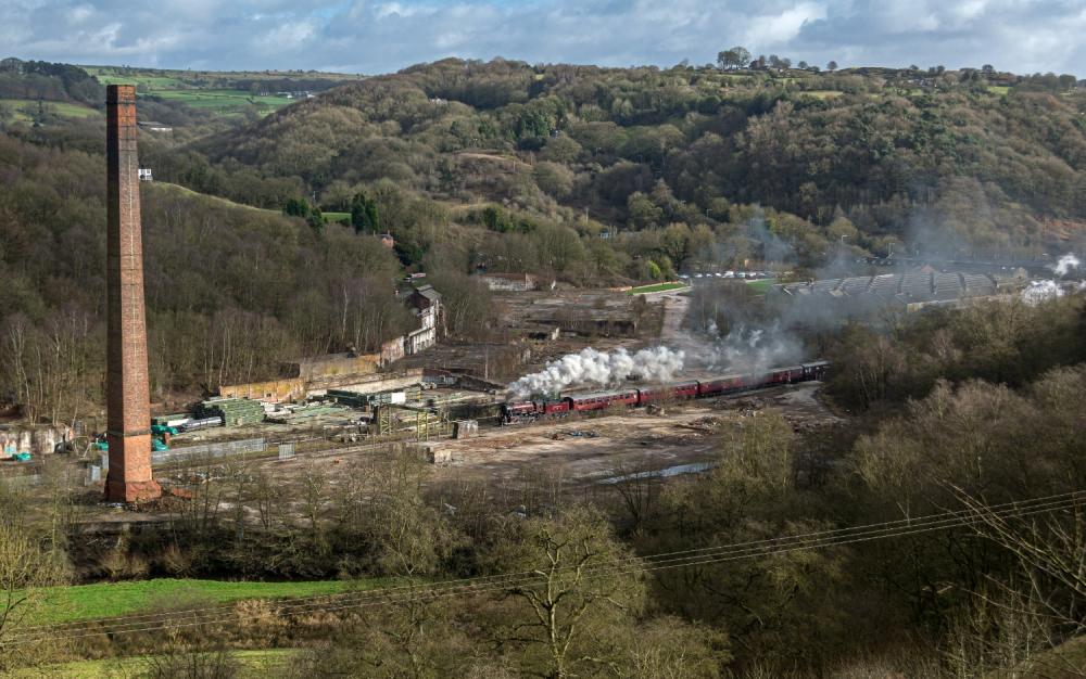 Boltons Copper works now a brown field site and storage