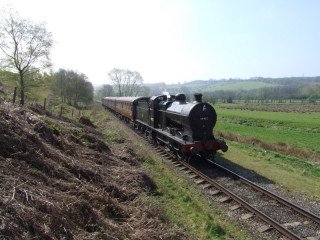 One of 44422's last trips at Churnet Valley before heading off on her second UK wide trip to heritage railways.