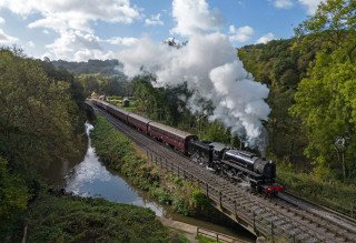 An aerial shot of 5197 during the 2022 season