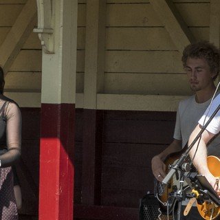 With bands performing under the waiting shelter on platform 2 you will always have view of the spectacular groups.