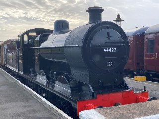 If you wish to view or visit the 4F you will find 44422 at Cheddleton Bay platform