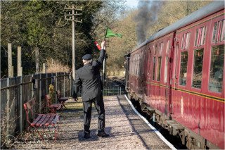Stopping at all stations, Churnet Valley is ideal for a walk then train ride back to the car