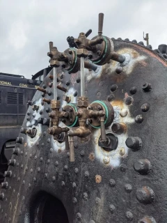 The new gauge frames fitted