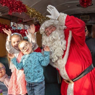 Santa and Steam is fun for all ages