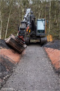 The public entrance to the concessionary footpath