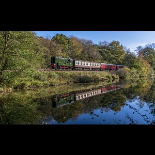 Class 08 "Gronk" is seen just leaving Consall