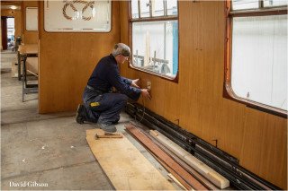 Work continued on Diana to have her back for 2023 season