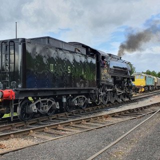 5197 returns to Cheddleton for the appropriate work to fix her.
