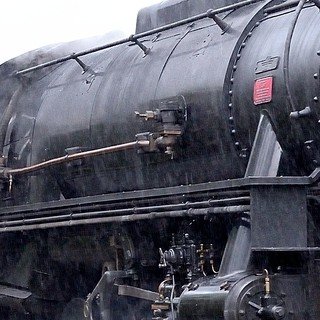 S160 5197 makes its way onto the Leek Branch being the first engine in 60 years to work that section of line